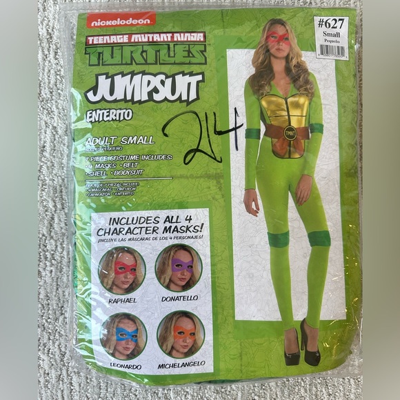 NINJA TURTLES COSTUME | Women’s Small - Picture 1 of 2